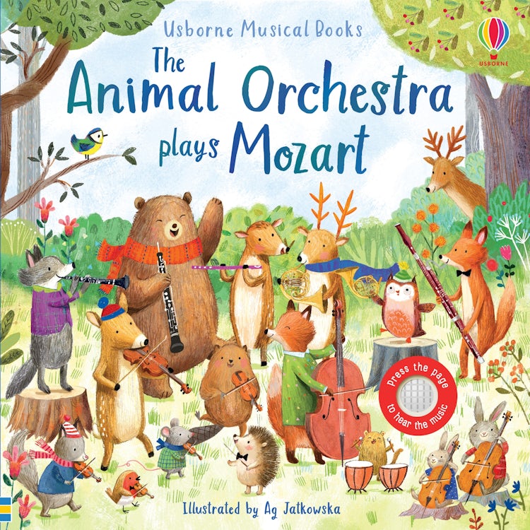 Cover image for Animal Orchestra Plays Mozart, isbn: 9781474982153