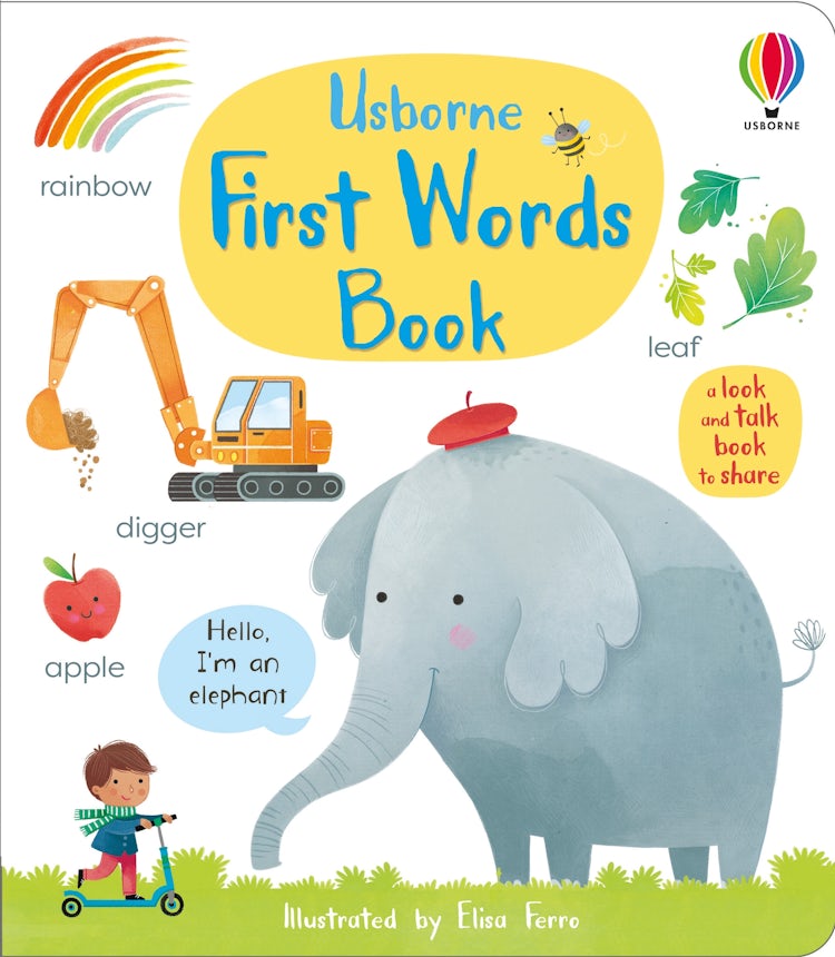 Cover image for First Words Book, isbn: 9781474982337