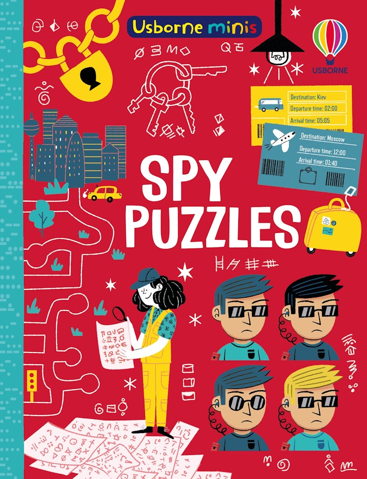 Cover image for Mini Books Spy Puzzles, isbn: 9781474985345