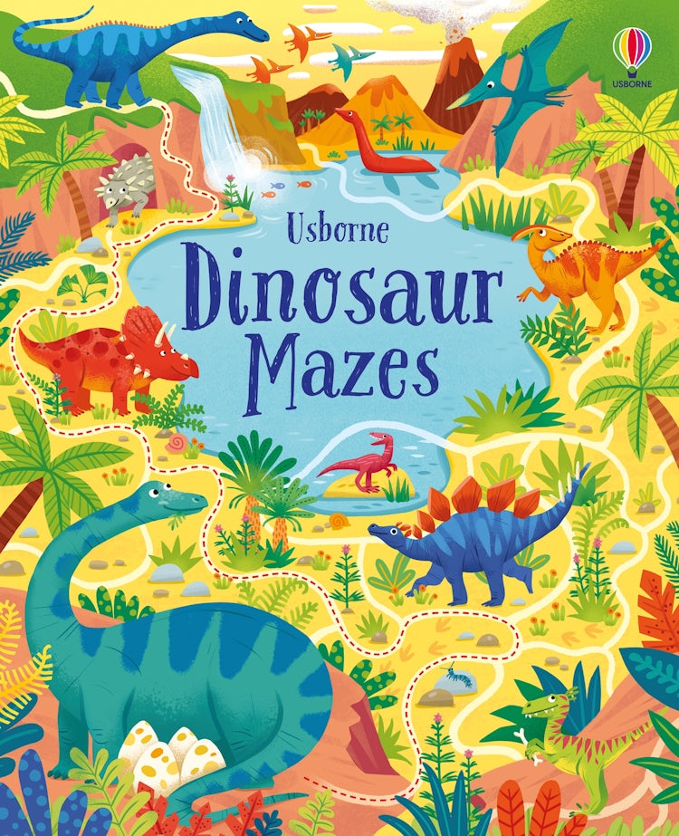 Cover image for Dinosaur Mazes, isbn: 9781474985369