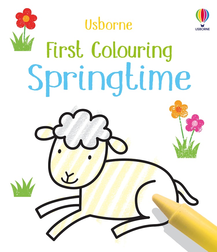 Cover image for First Colouring Spring Time, isbn: 9781474985420