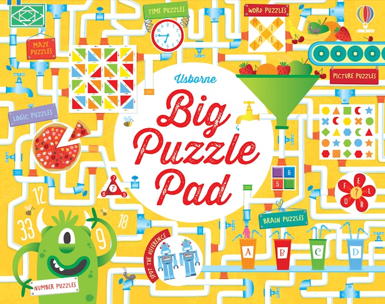 Cover image for Big Puzzle Pad, isbn: 9781474985536