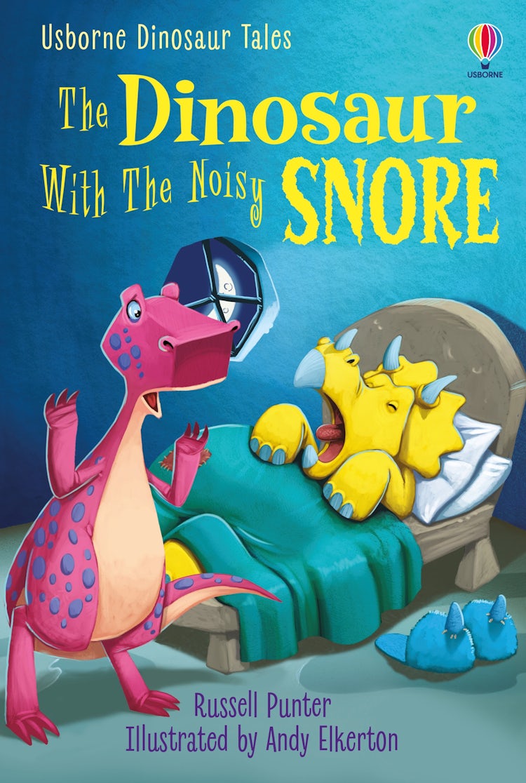 Cover image for The Dinosaur With the Noisy Snore, isbn: 9781474985925