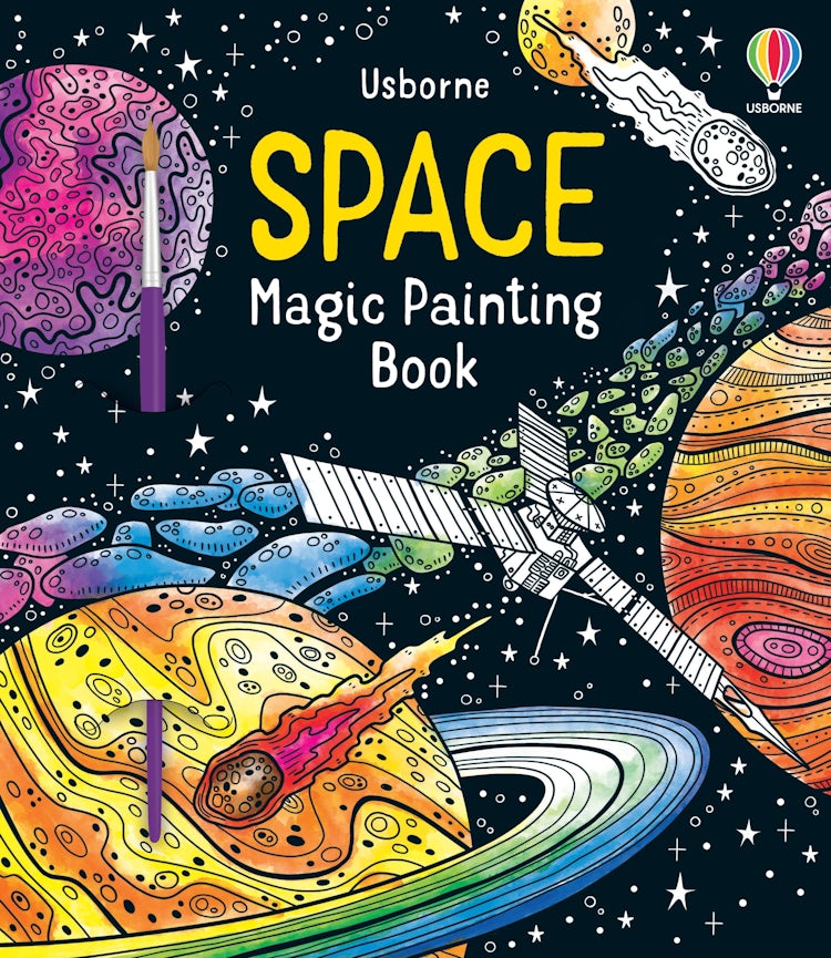 Cover image for Space Magic Painting Book, isbn: 9781474986236