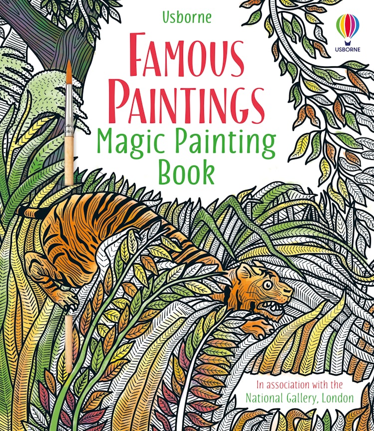 Cover image for Famous Paintings Magic Painting, isbn: 9781474986243