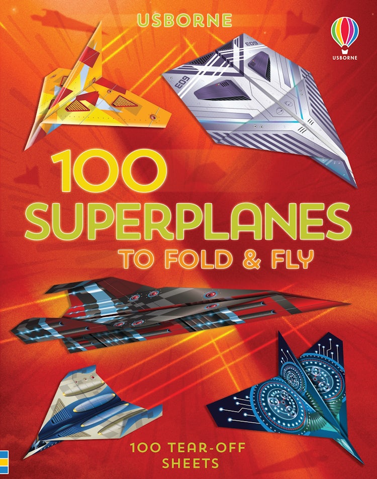 Cover image for 100 Superplanes to Fold and Fly, isbn: 9781474986250
