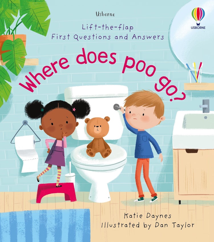 Cover image for Lift-the-Flap First Q&A: Where Does Poo Go?, isbn: 9781474986434