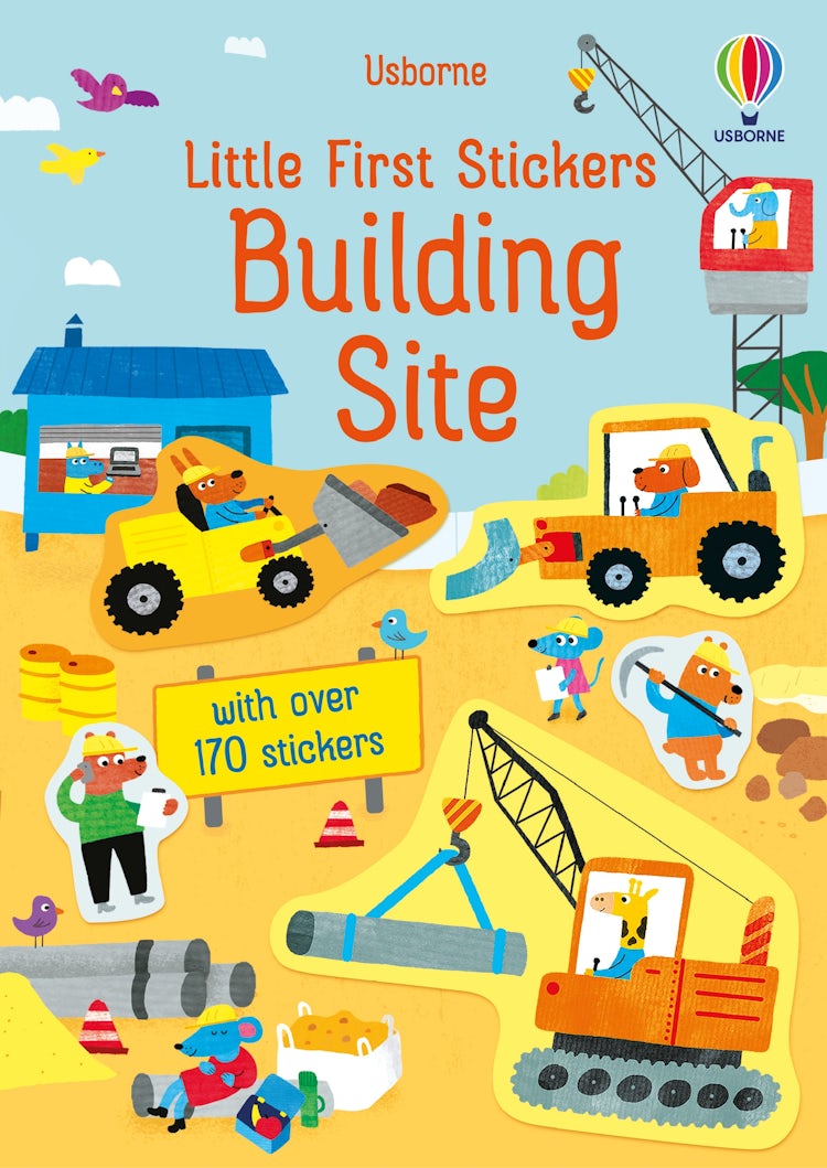 Cover image for Little First Stickers Building Site, isbn: 9781474986533