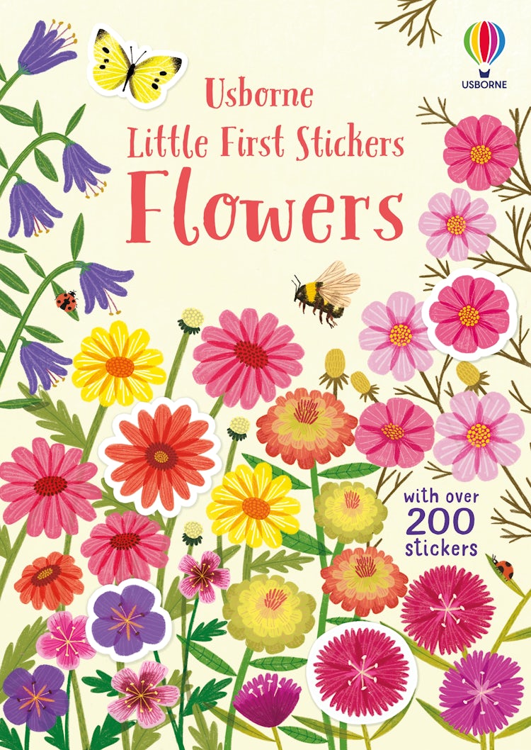 Cover image for Little First Stickers Flowers, isbn: 9781474986571