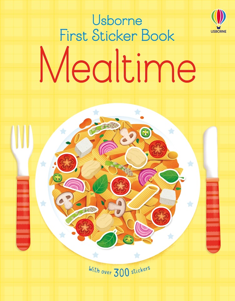 Cover image for First Sticker Book Time to Eat, isbn: 9781474986588