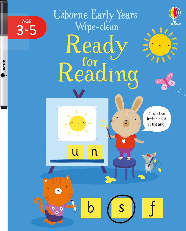 Cover image for Early Years Wipe-Clean Ready for Reading, isbn: 9781474986687