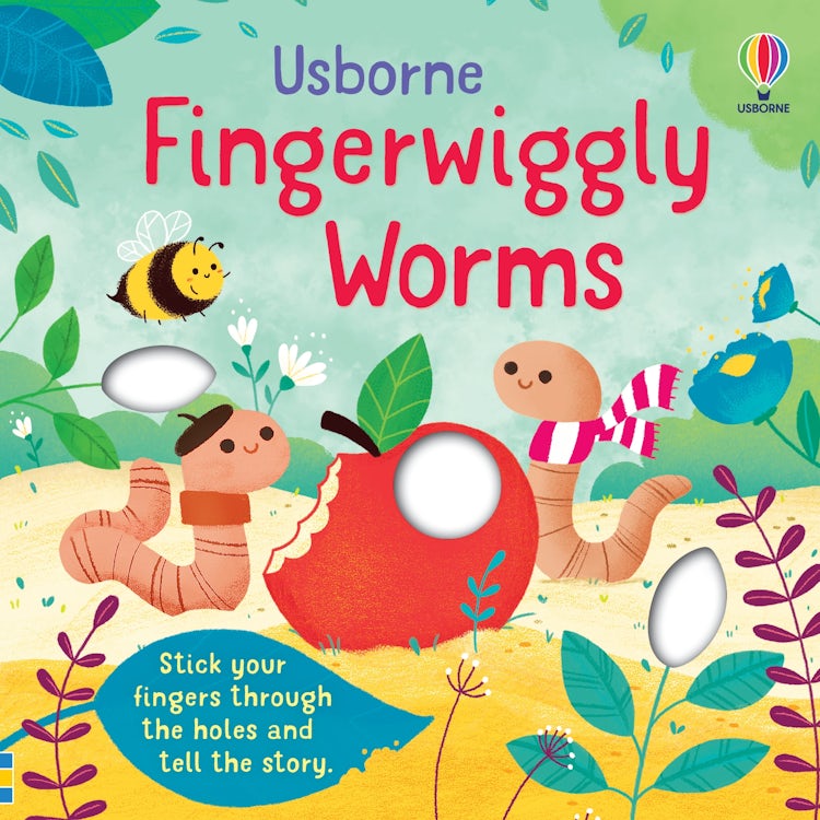 Cover image for Fingerwiggly Worms, isbn: 9781474986779