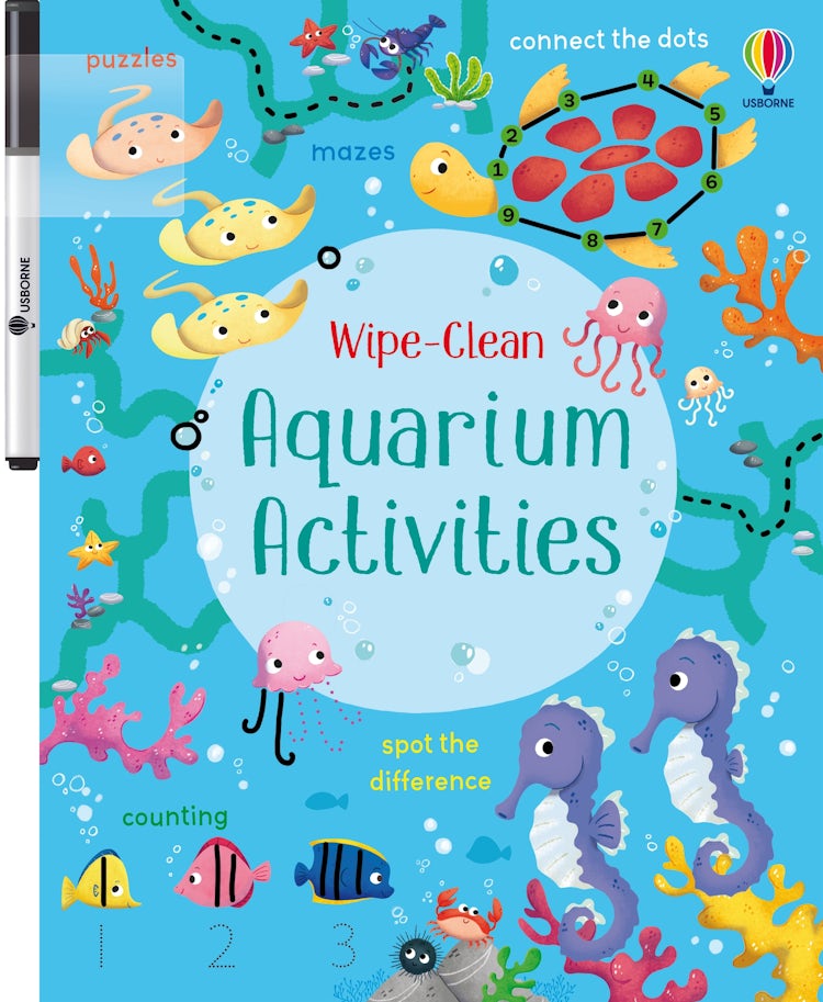 Cover image for Wipe-Clean Aquarium Activities, isbn: 9781474986830