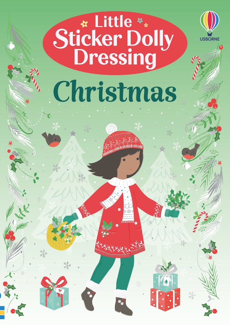 Cover image for Little Sticker Dolly Dressing Christmas, isbn: 9781474989084