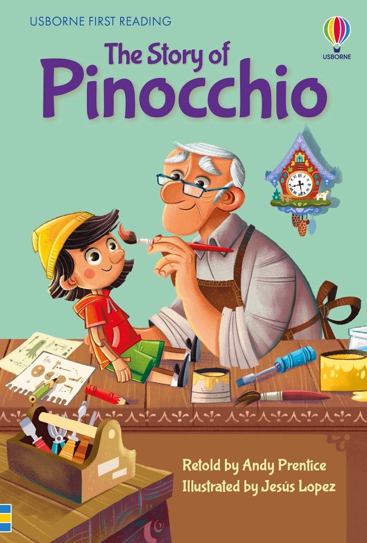 Cover image for Pinocchio, isbn: 9781474989435