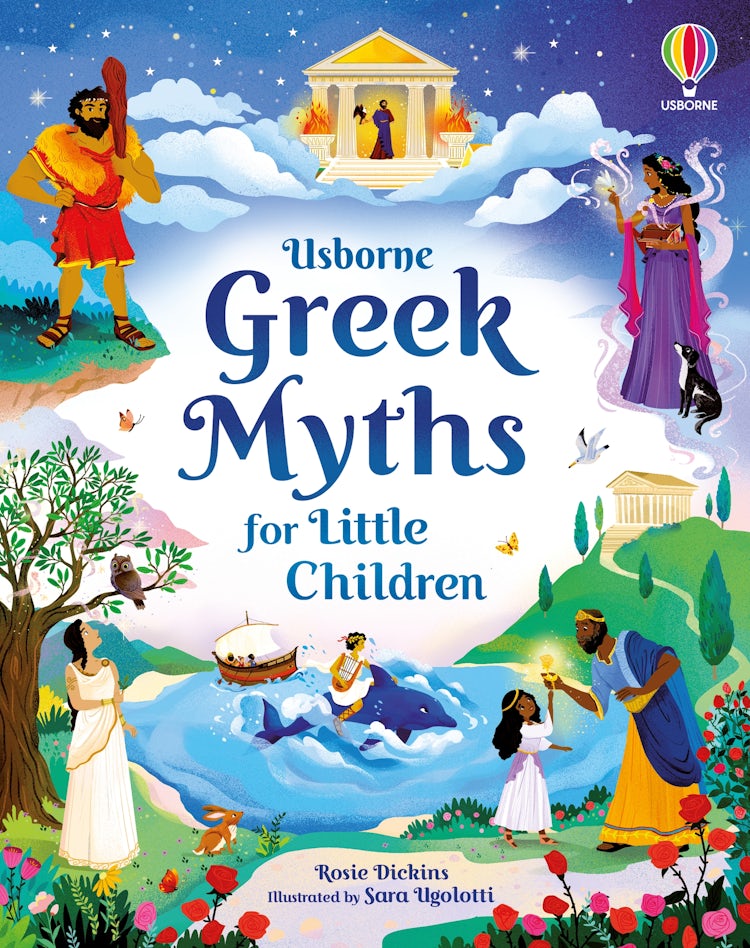 Cover image for Greek Myths for Little Children, isbn: 9781474989602