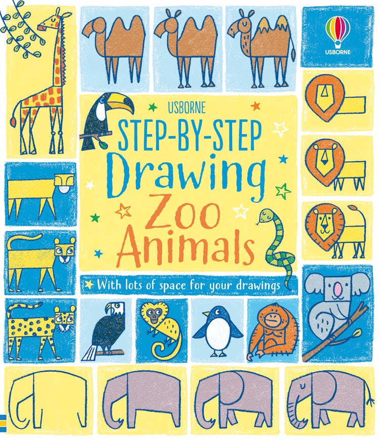 Cover image for Step-by-Step Drawing Zoo Animals, isbn: 9781474989787