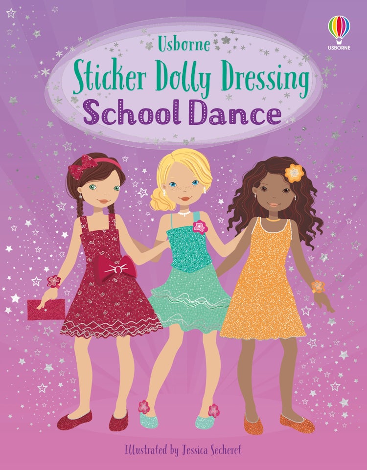 Cover image for Sticker Dolly Dressing School Dance, isbn: 9781474990844