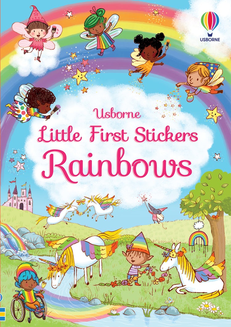 Cover image for Little First Stickers Rainbows, isbn: 9781474992008