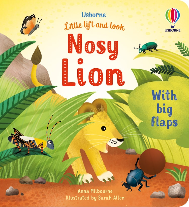 Cover image for Little Lift and Look Nosy Lion, isbn: 9781474994712