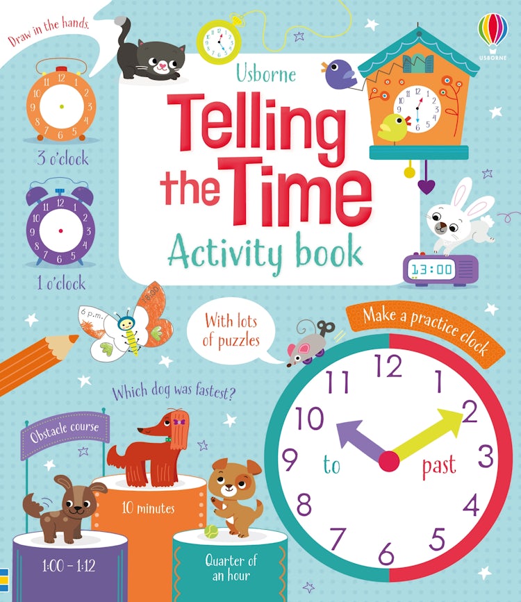 Cover image for Telling the Time Activity Book, isbn: 9781474995405