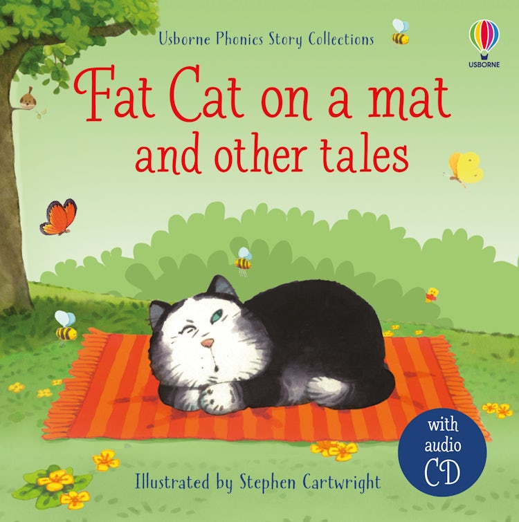 Cover image for Fat Cat On a Mat and Other Tales with CD, isbn: 9781474995535