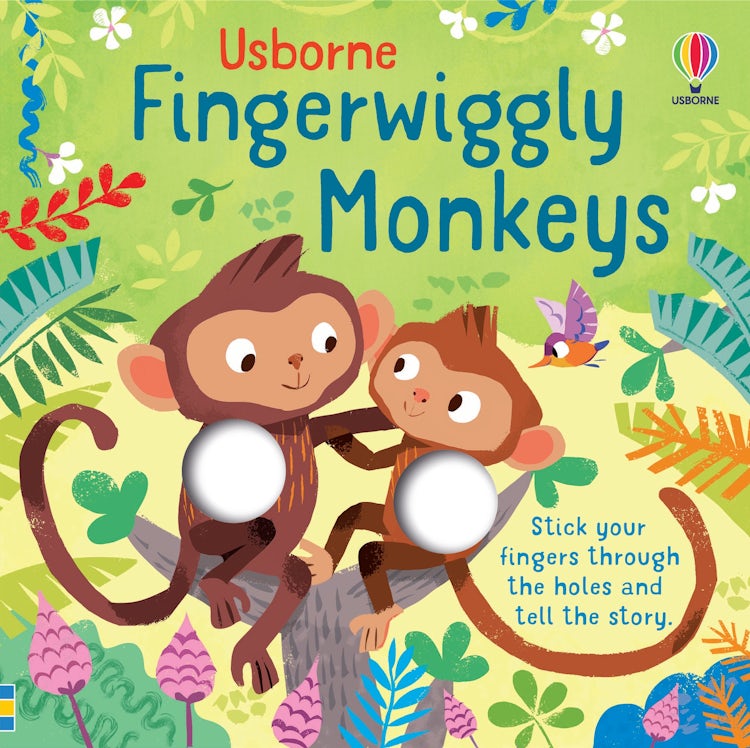 Cover image for Fingerwiggly Monkeys, isbn: 9781474995566