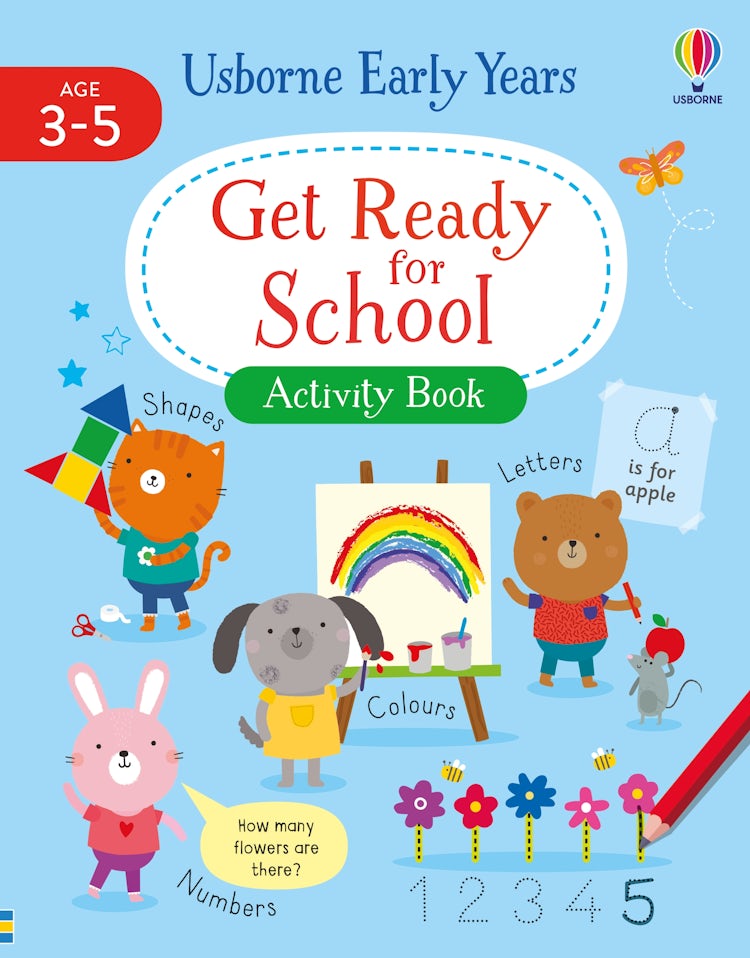Cover image for Get Ready for School Activity Book, isbn: 9781474995573
