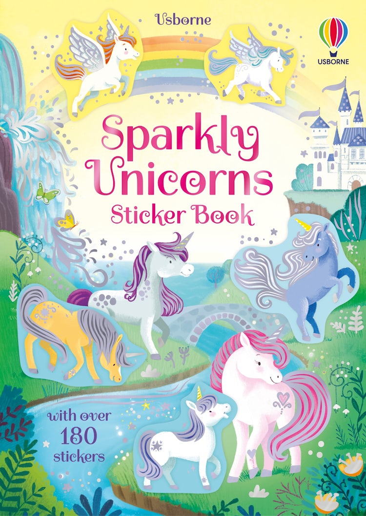 Cover image for Sparkly Unicorns Sticker Book, isbn: 9781474995580