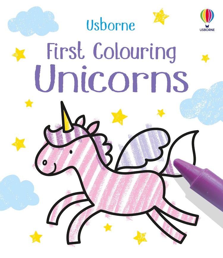 Cover image for First Colouring Unicorns, isbn: 9781474995603