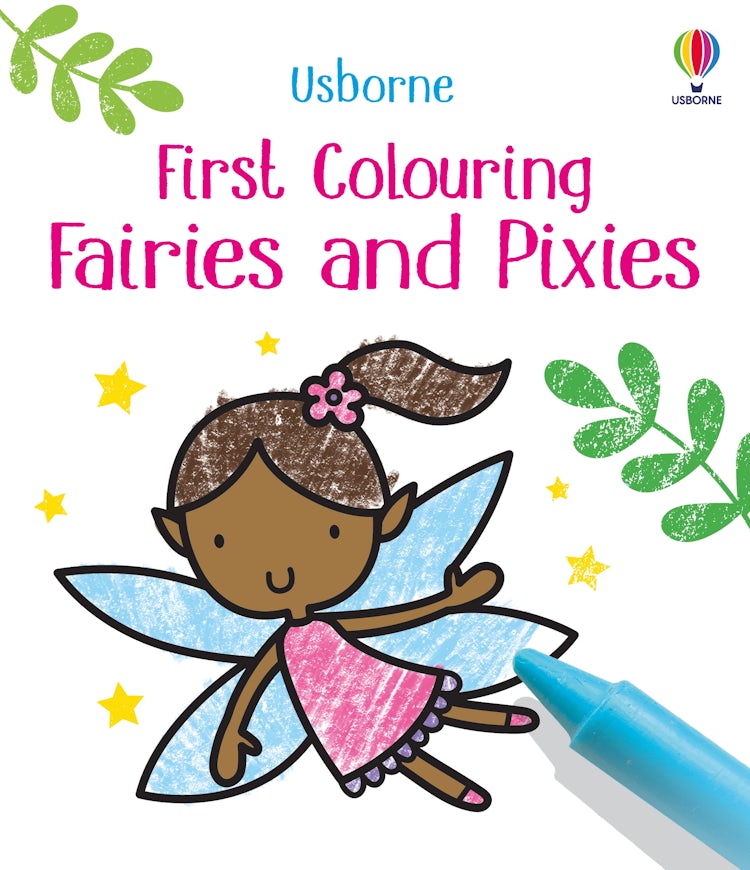 Cover image for First Colouring Fairies and Pixies, isbn: 9781474995610
