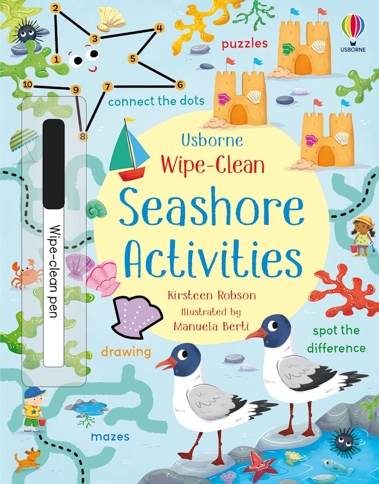 Cover image for Wipe-Clean Seashore Activities, isbn: 9781474995665