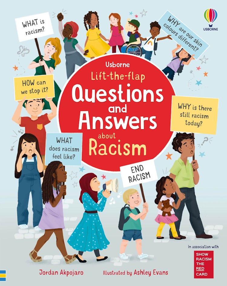 Cover image for Lift-the-Flap Questions and Answers about Racism, isbn: 9781474995825