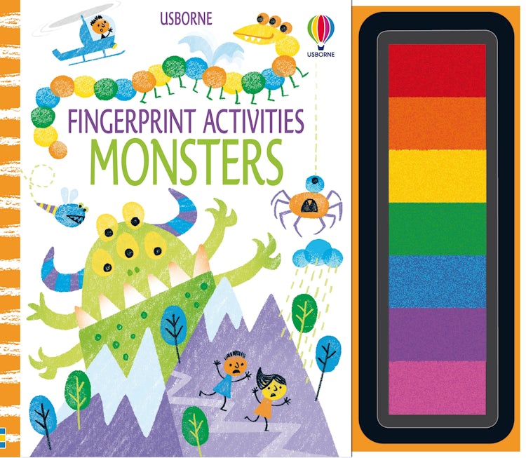 Cover image for Fingerprint Activities Monsters, isbn: 9781474996013