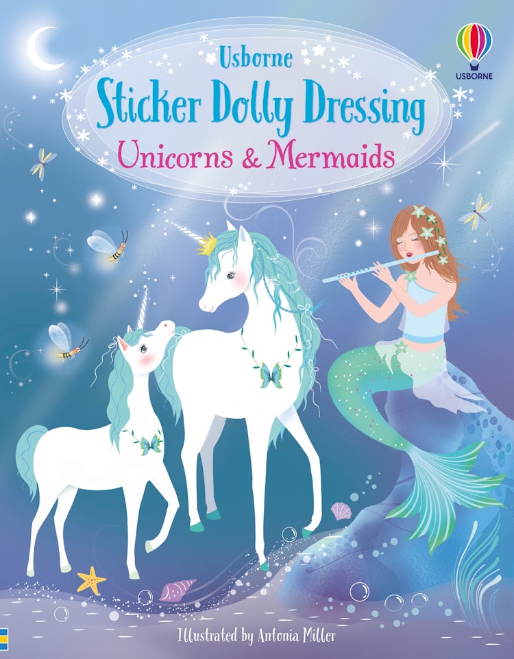 Cover image for Sticker Dolly Dressing Unicorns and Mermaids, isbn: 9781474996020