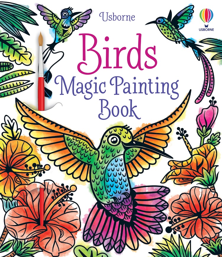 Cover image for Birds Magic Painting Book, isbn: 9781474996426