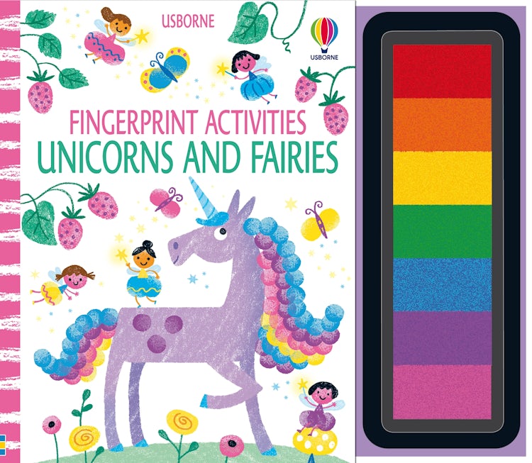 Cover image for Fingerprint Activities Unicorns and Fairies, isbn: 9781474997874