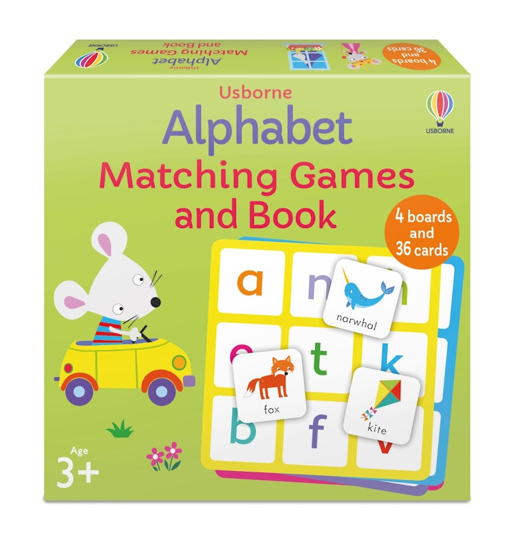 Cover image for Alphabet Matching Games and Book, isbn: 9781474998123