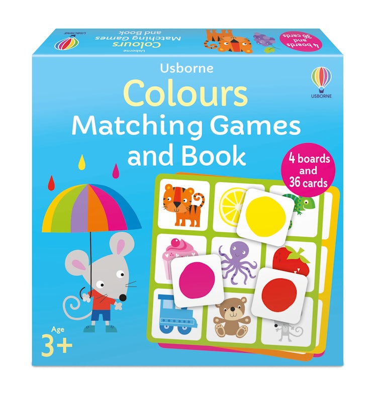 Cover image for Colours Matching Games and Book, isbn: 9781474998147