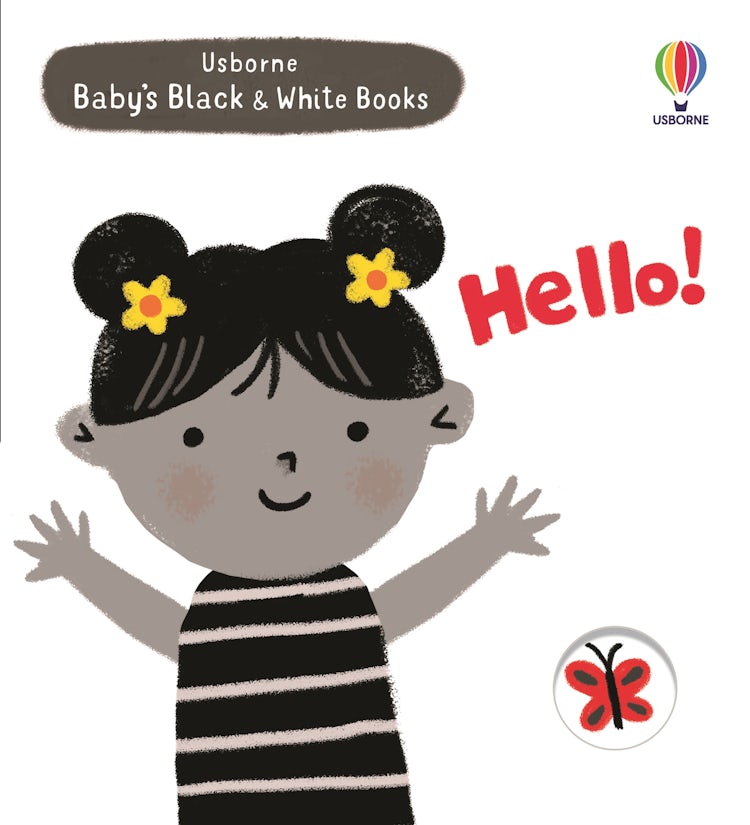 Cover image for Baby's Black and White Books Hello!, isbn: 9781474998390