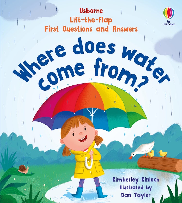 Cover image for Where Does Water Come From?: Lift-the-flap First Questions And Answers, isbn: 9781474998437