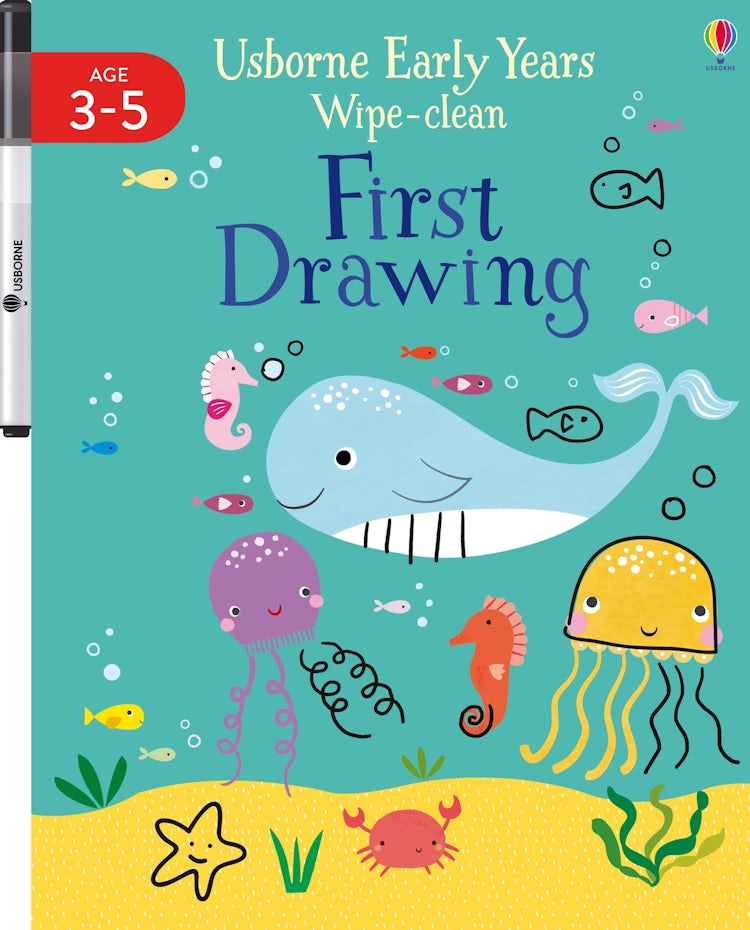 Cover image for Early Years Wipe-Clean First Drawing, isbn: 9781474998598