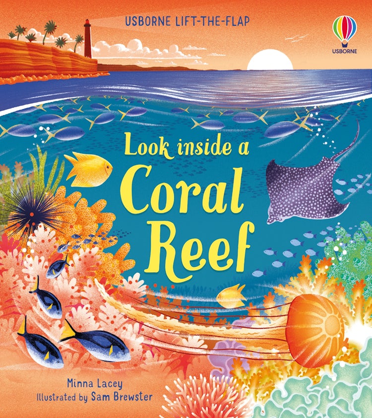 Cover image for Look Inside a Coral Reef, isbn: 9781474998918