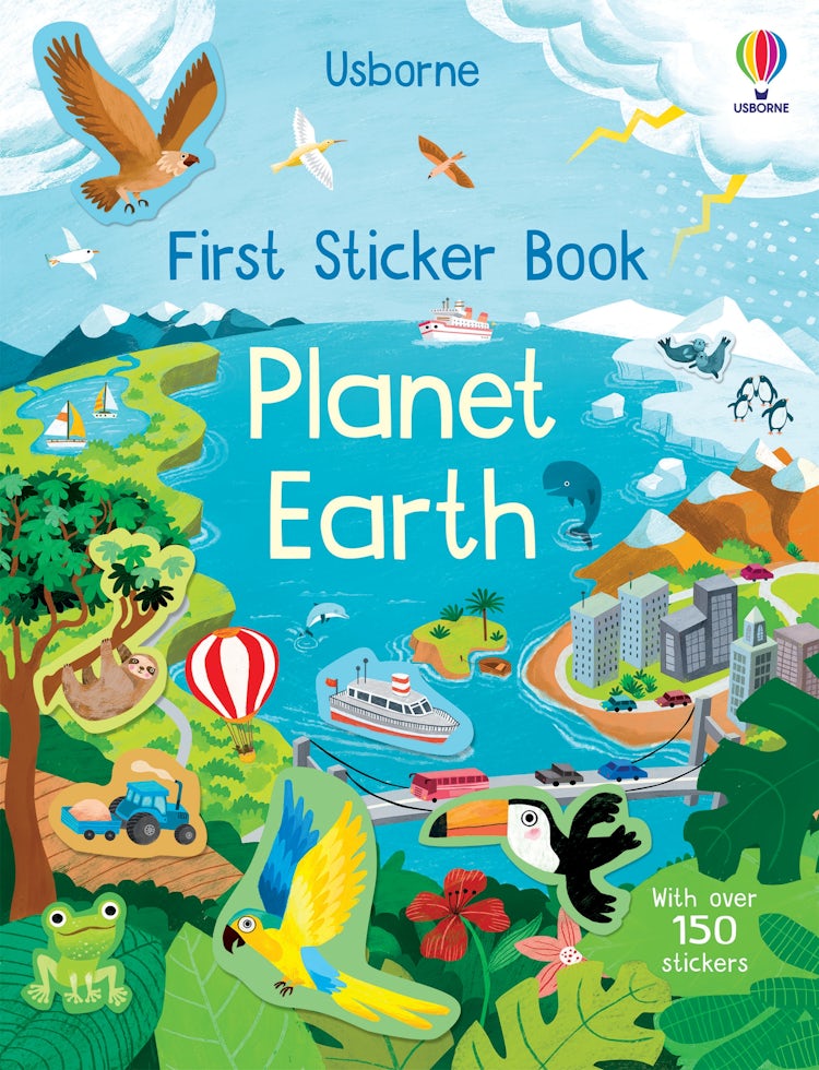 Cover image for First Sticker Book Planet Earth, isbn: 9781474998987
