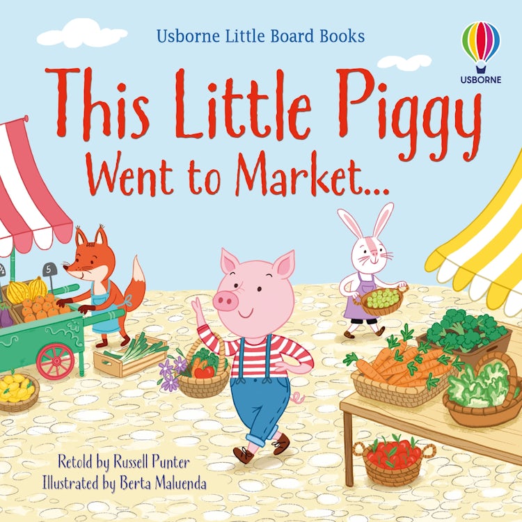 Cover image for This Little Piggy Went to Market, isbn: 9781474999144