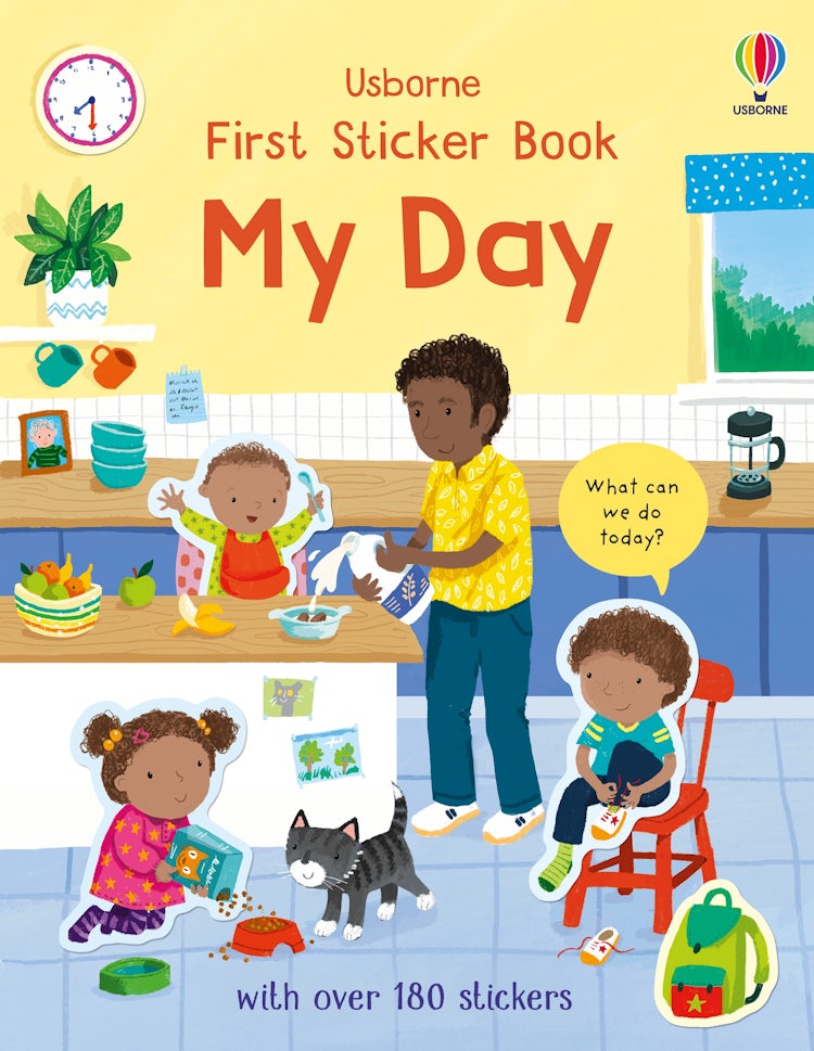 Cover image for First Sticker Book My Day, isbn: 9781474999151