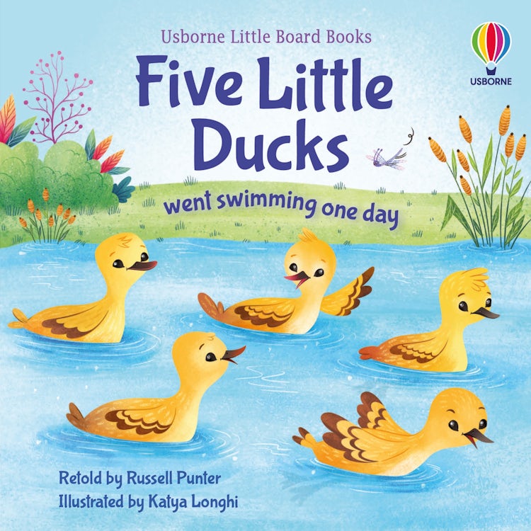Cover image for Five Little Ducks Went Swimming One Day, isbn: 9781474999304