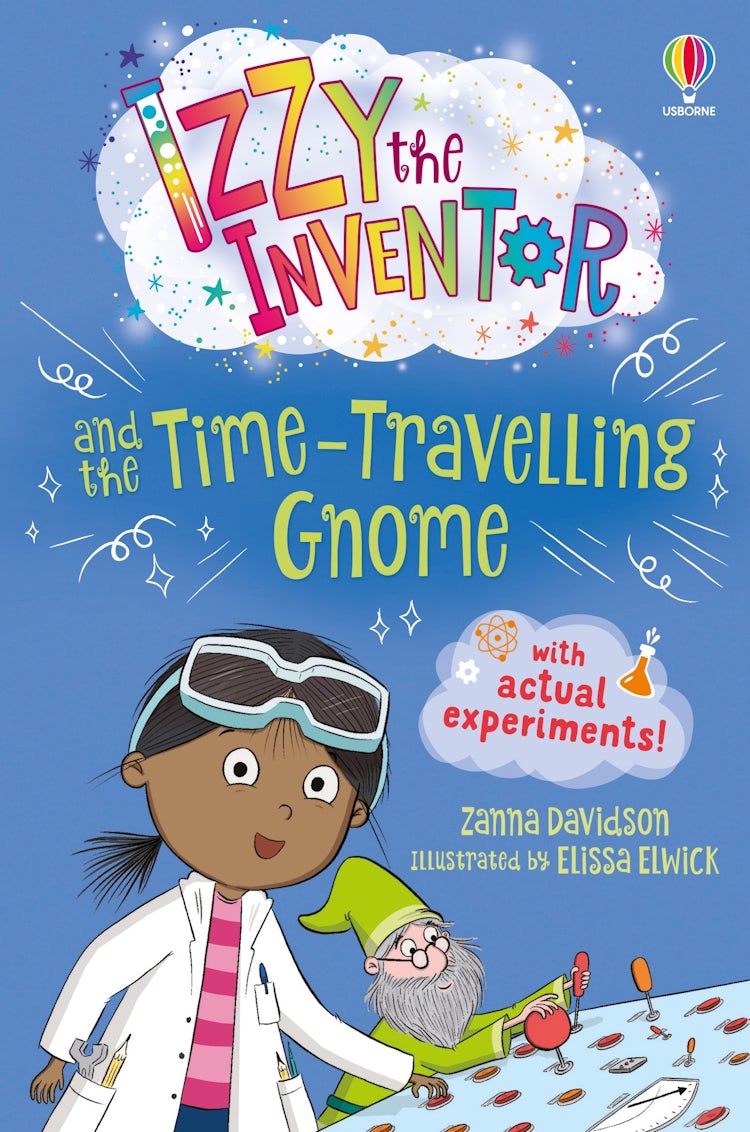 Cover image for Izzy the Inventor and the Time Travelling Gnome, isbn: 9781474999793