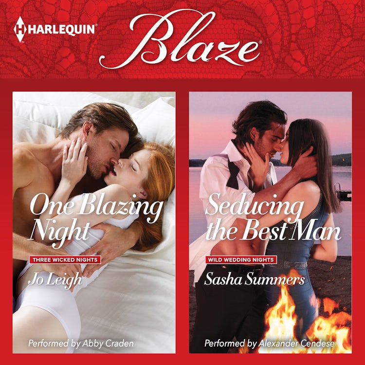 Cover image for One Blazing Night & Seducing the Best Man, isbn: 9781488201424