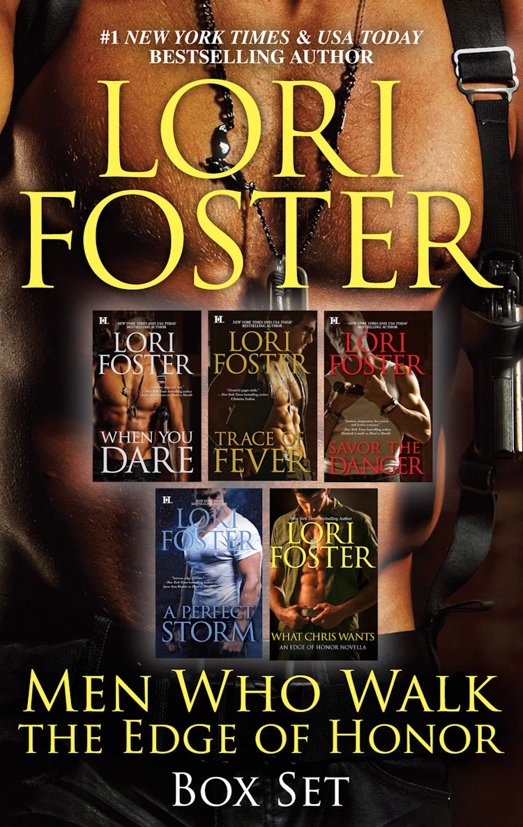 Cover image for Men Who Walk The Edge Of Honour Bundle/When You Dare/Trace Of Fever/Savour The Danger/A Perfect Storm/What Chris Wants, isbn: 9781488742170
